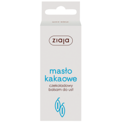 ZIAJA MASŁO KAKAOWE CZEKOLADOWY BALSAM DO UST/KART 10ML